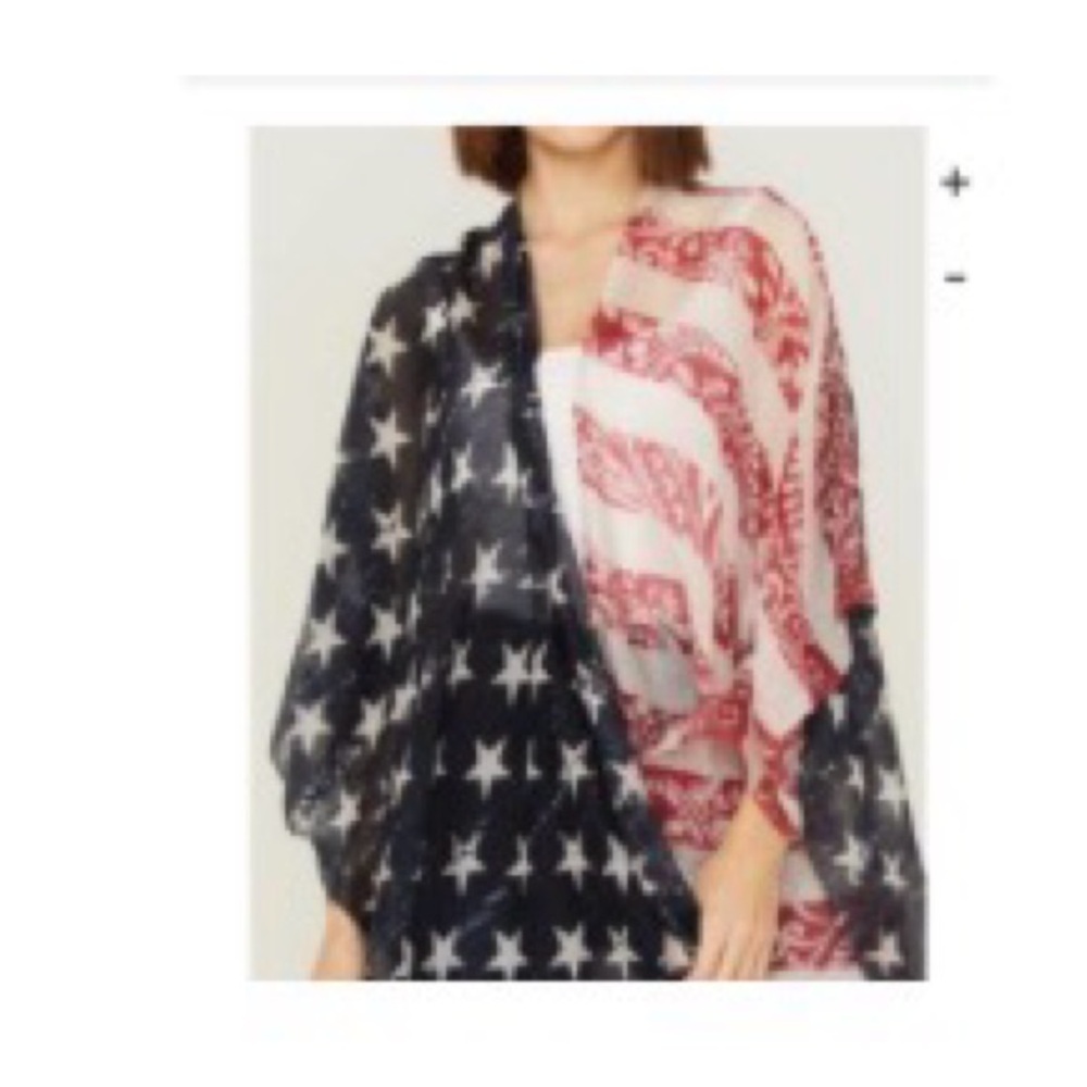 Shyanne Americana kimono, July 4th
